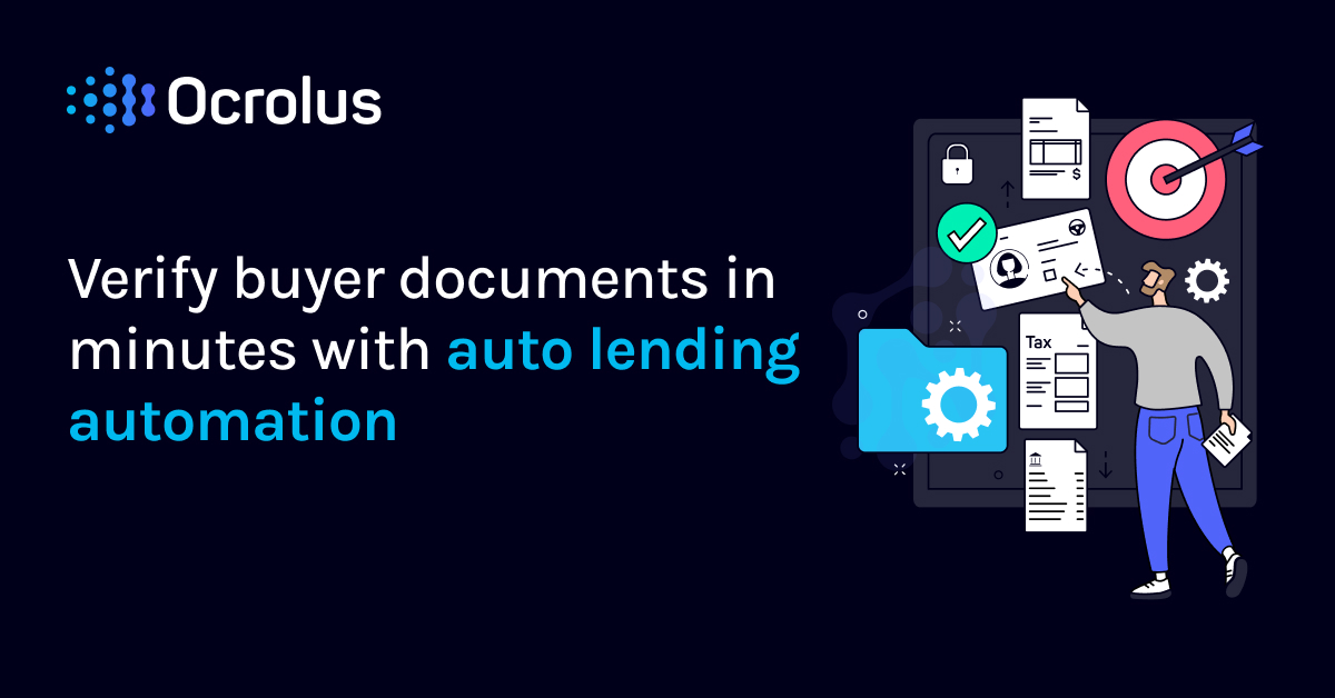 Auto Lending Software Verify Buyer Documents Faster with AI