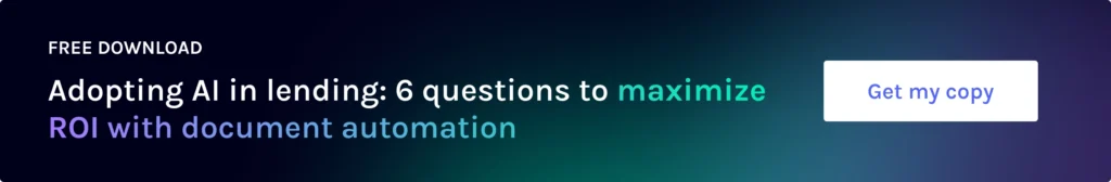 adopting ai in lending 6 questions to maximize ROI with document automation 1