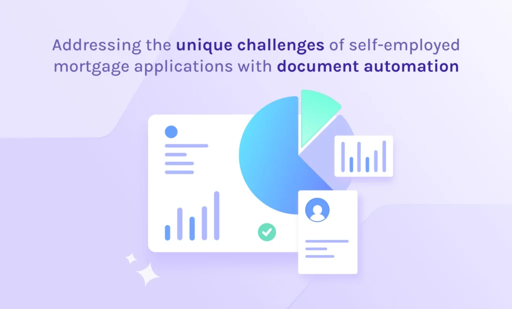 featured addressing the unique challenges of self employed mortgage applications with document automation